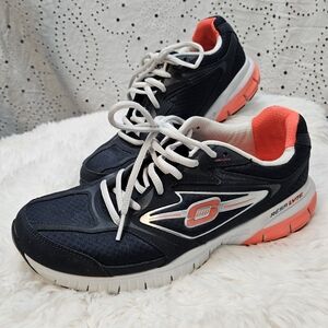 Navy and Orange Reda Lyte Sketchers
